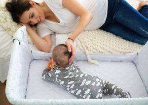 Lionelo Łóżeczko turystyczne dostawne THEO Dark Grey 2