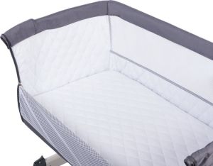 Lionelo Łóżeczko turystyczne dostawne THEO Dark Grey 3