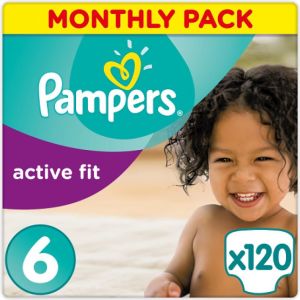 Pieluszki Pampers Active Fit 6 EXTRA LARGE 120 szt. 1