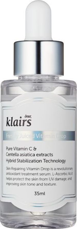 Klairs Freshly Juiced Vitamin Drop Serum z kwasem L-askorbinowym (5%) oraz ekstraktami roślinnymi 35ml 1
