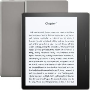 Czytnik Amazon Kindle Oasis 2, 7", WiFi, 8 GB, czarny, bez reklam 1