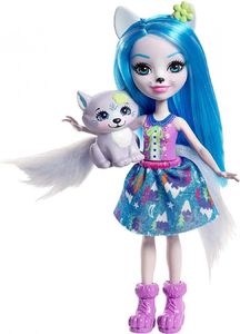 Mattel Enchantimals Lalka + zwierzątko Wilk (FNH22/FRH40) 3