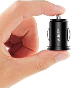 Ładowarka Aukey CC-S1 2x USB-A 4.8 A  (CC-S1 + CB-CD2) 6