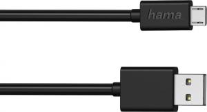 Powerbank Hama POWER PACK "X13", 13000 mAh, 3A, Czarny + kabel micro-usb + adapter usb-c 4