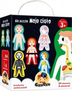 Czuczu Ale Puzzle Moje ciało 3+ 1