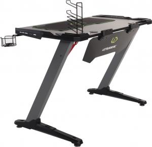 Biurko Ultradesk Space Szare 113 cmx61 cm Aluminium 5