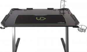 Biurko Ultradesk Space Szare 113 cmx61 cm Aluminium 6