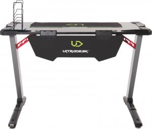 Biurko Ultradesk Space Szare 113 cmx61 cm Aluminium 11