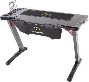 Biurko Ultradesk Space Szare 113 cmx61 cm Aluminium 13