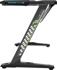 Biurko Ultradesk Space Szare 113 cmx61 cm Aluminium 17