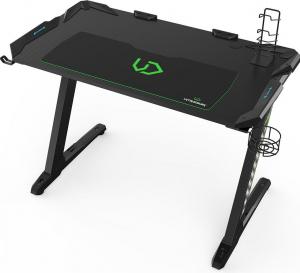 Biurko Ultradesk Space Szare 113 cmx61 cm Aluminium 18
