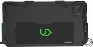 Biurko Ultradesk Space Szare 113 cmx61 cm Aluminium 19