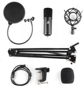 Mikrofon Maono Zestaw mikrofonowy: statyw, pop, filtr, kosz (MKIT-USB) 5