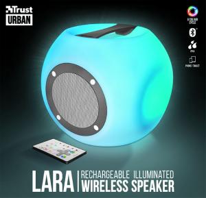 Głośnik Trust Lara Bluetooth Speaker Multi-color Party Lights (22799) 13