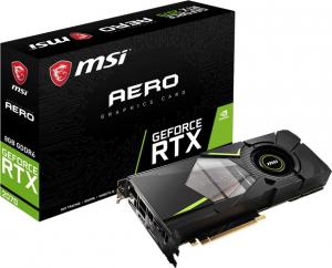 Karta graficzna MSI GeForce RTX 2070 AERO 8G 8GB GDDR6 (256 Bit), HDMI, 3xDP, USB-C, BOX (RTX 2070 AERO 8G) 1