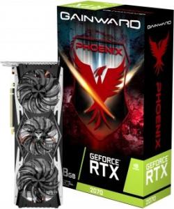 Karta graficzna Gainward GeForce RTX 2070 Phoenix 8GB GDDR6 (256 Bit), HDMI, 3xDP, USB-C, BOX (426018336-4153) 1