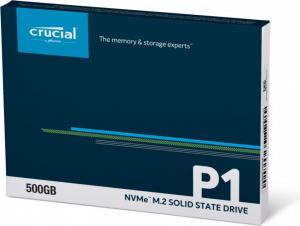 Dysk SSD Crucial P1 500GB M.2 2280 PCI-E x4 Gen3 NVMe (CT500P1SSD8) 2