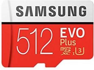 Karta Samsung EVO Plus MicroSDXC 512 GB Class 10 UHS-I/U3  (MB-MC512GA/EU) 1