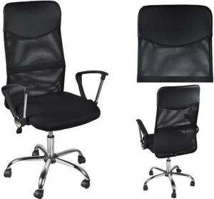 Krzesło biurowe Mesh Czarne 2