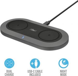 Ładowarka Trust Yudo X2 Indukcyjna  (22892) 2