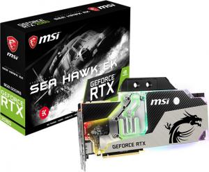 Karta graficzna MSI GeForce RTX 2080 SEA HAWK EK X 8GB (256 Bit), HDMI, 3xDP, USB-C, BOX (RTX 2080 SEA HAWK EK X) 1