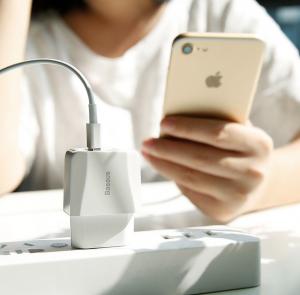 Ładowarka Baseus Mini Dual-U 2x USB-A 2.1 A (BSU022WHT) 11