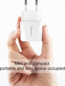 Ładowarka Baseus Mini Dual-U 2x USB-A 2.1 A (BSU022WHT) 10