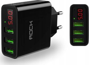 Ładowarka Rock T14 LED 3x USB-A 3 A (6950290683534) 2