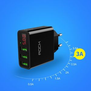 Ładowarka Rock T14 LED 3x USB-A 3 A (6950290683534) 4