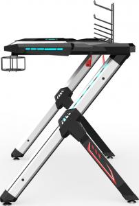 Biurko Ultradesk Star Czarne 113 cmx61.5 cm 6