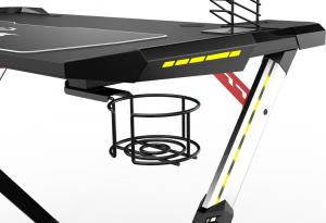 Biurko Ultradesk Star Czarne 113 cmx61.5 cm 9