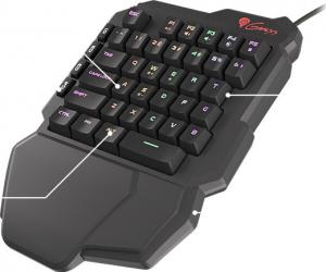 Klawiatura Genesis Thor 100 RGB Outemu Red (NKG-1319) 9