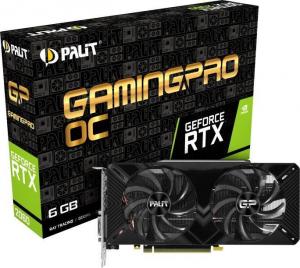 Karta graficzna Palit GeForce RTX 2060 GamingPro OC 6GB GDDR6 (NE62060T18J9-1062A) 1