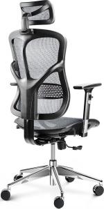 Krzesło biurowe Diablo Chairs V-Basic Czarne Szare 3