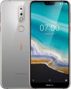 Smartfon Nokia Nokia 7.1 32 GB Dual SIM Srebrny  (Nokia 7.1 Steel Dual Sim) 2