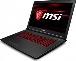 Laptop MSI GV72 8RE-053XPL 8 GB RAM/ 240 GB M.2 PCIe/ 1TB HDD/ Windows 10 Pro PL 1