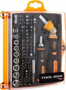 DigitalBOX Zestaw bitów i nasadek z rękojeściami Tool.Box (DBTB-6108) 4