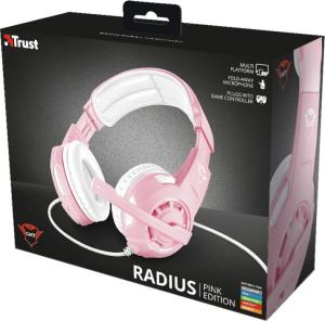 Słuchawki Trust GXT 310P Radius Różowe (23203) 7
