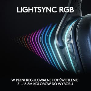 Słuchawki Logitech G635 Niebieskie (981-000750) 4