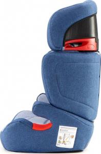 Fotelik samochodowy KinderKraft Junior Fix z systemem Isofix navy 2