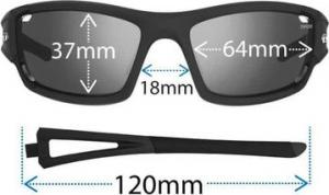 TIFOSI Okulary Dolomite 2.0 Fototec czarno-białe 2