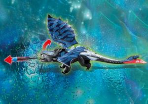 Playmobil Dragons Szczerbatek i Czkawka z Małym Smokiem (70037) 3