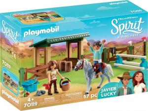 Playmobil Wybieg z Lucky i Javier (70119) 1
