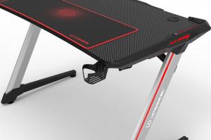 Biurko Ultradesk Racer Czarne 120 cmx64 cm 7