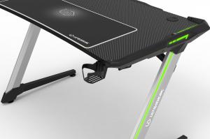 Biurko Ultradesk Racer Czarne 120 cmx64 cm 11