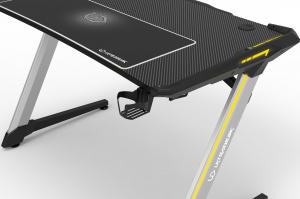 Biurko Ultradesk Racer Czarne 120 cmx64 cm 12