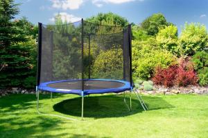 Trampolina ogrodowa Funfit 841 z siatką zewnętrzną 8.5 FT 252 cm 5