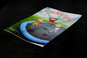 Trampolina ogrodowa Funfit 140 z siatką zewnętrzną 16 FT 490 cm 8