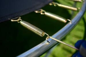 Trampolina ogrodowa Funfit 140 z siatką zewnętrzną 16 FT 490 cm 9