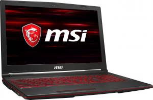 Laptop MSI GL63 8SC-028XPL 8 GB RAM/ 256 GB M.2 PCIe/ 512 GB SSD/ 1